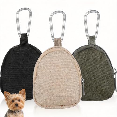 Dog Treat Pouch Set with Carabiners