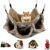 Voarge Hanging Hammock for Small Animals