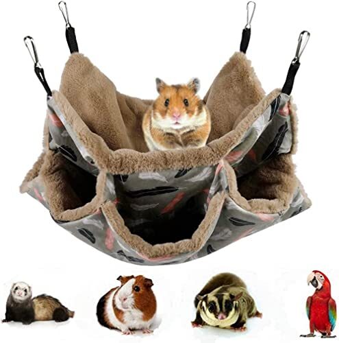 Voarge Hanging Hammock for Small Animals