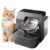 Stainless Steel Cat Fountain for Cats and Dogs