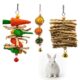 Natural Small Animal Chew Toys 3 Pack