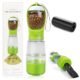 Dog Water Bottle with Food Container and Waste Bag