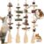 Wooden Rabbit Chew Toys 4 Piece Set