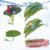 Leaf Betta Hammock Set 5 Pack Aquarium Plant Decor