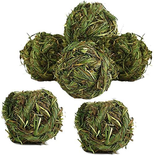 Camiter Timothy Grass Chew Ball For Small Animals
