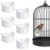 Pack of 6 Hanging Cage Bird Feeders