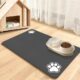 Absorbent Pet Feeding Mat for Dogs and Cats