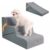 Nepfaivy 2-in-1 Dog Steps for Small Dogs