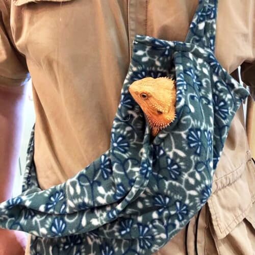 Adjustable Bearded Dragon Sling Carrier