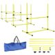 PawHut Adjustable Dog Agility Equipment Set of 4