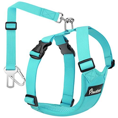 Pawaboo Adjustable Dog Safety Vest for Small and Medium Dogs