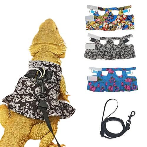 Adjustable Lizard Harness And Leash