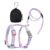 Adjustable Cat Harness Set With Lead And Treat Pouch