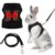 Elegaperma Adjustable Rabbit Harness And Lead Set