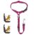 SlowTon Adjustable Dog Lead with Bungee for Cars