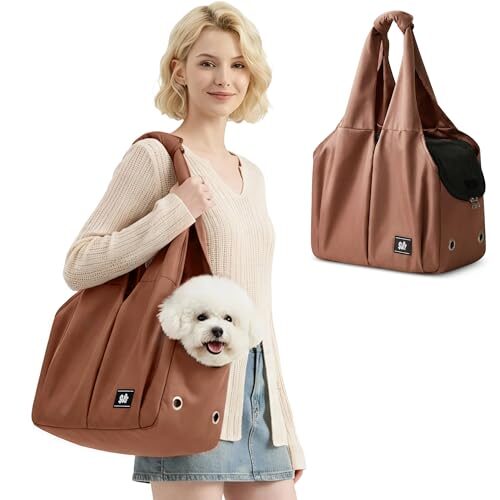 Allsopets Dog Sling Carrier for Small Dogs