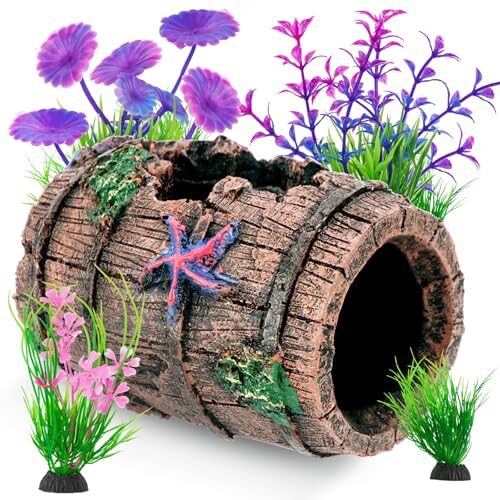 Binswloo Resin Aquarium Ornament Set