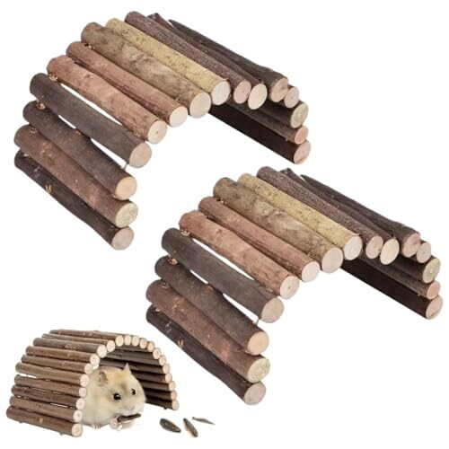 Wooden Bridge for Small Animals and Reptiles