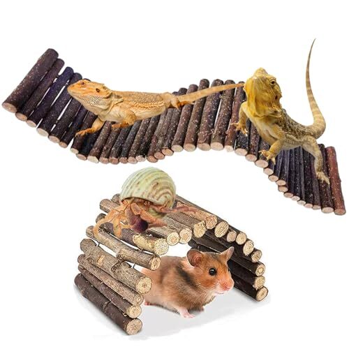 Bendable Wooden Reptile Hideout Pack of 2