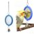 Hanging Bird Mirror with Bell for Budgies