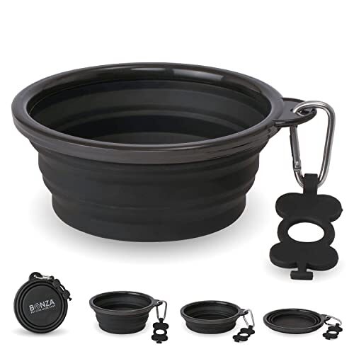 Bonza Collapsible Dog Bowl for Large Dogs