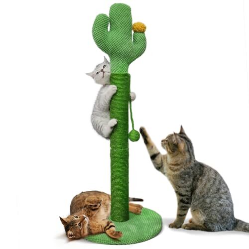 Large Cactus Cat Scratching Post for Cats