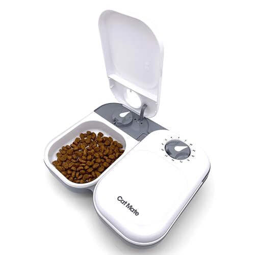 Cat Mate Automatic Cat Feeder for Cats and Small Dogs