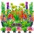 Artificial Aquarium Plants 18 Piece Set