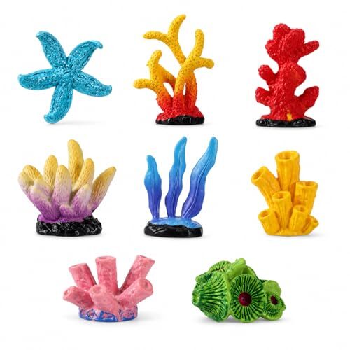 Artificial Coral Reef Ornament Set for Aquariums