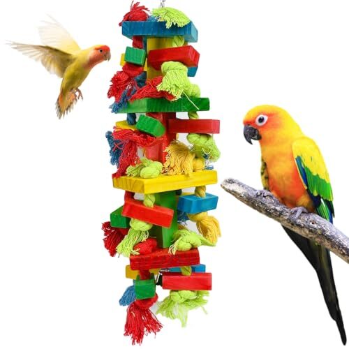 Hanging Chew Toy For Medium And Large Parrots
