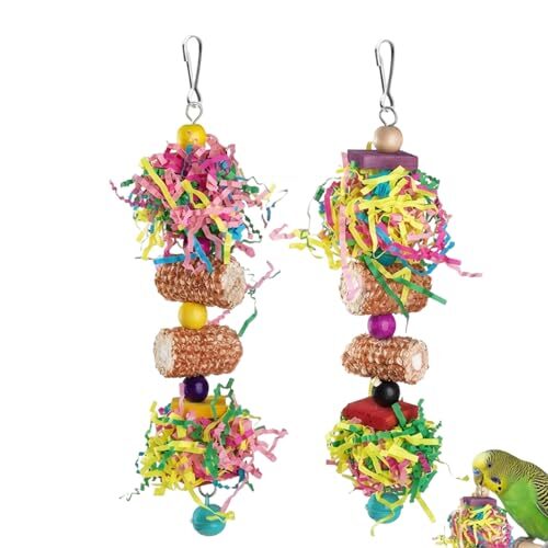 Gubilacrum Shredding Budgie Toys Pack Of Two