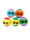 Paw Print Dog Balls 5 Pack Assorted Colours