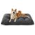 Bedsure Grey Dog Bed for Large Dogs