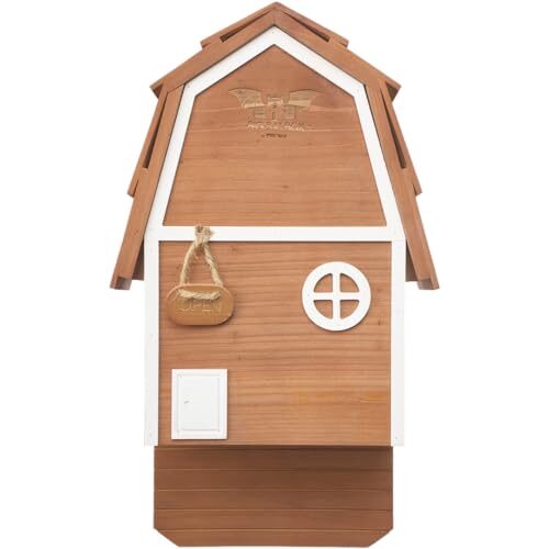 WildYard Wall-Mount Bat House for Backyards