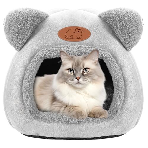 TUAKIMCE Foldable Cat Cave for Cats