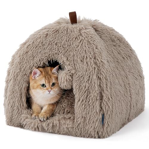 Bedsure Cat Cave with Removable Cushion