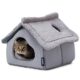 Pelzin Large Cat Cave for Indoor Use