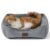 Bedsure Plush Grey Cat Bed for Kittens