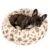 Avont Donut Dog Bed for Small and Medium Dogs
