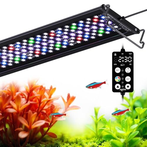 Seaoura Programmable LED Aquarium Light 30 To 45 Cm