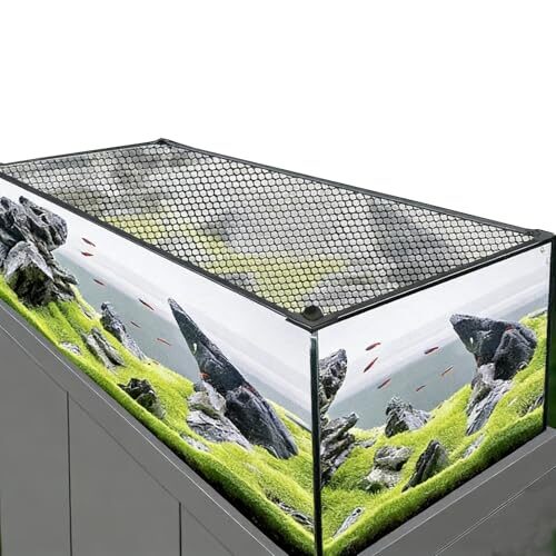 Magnetic Aquarium Mesh Lid For Fish Tanks