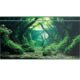 Didooou 3D Aquarium Background Sticker