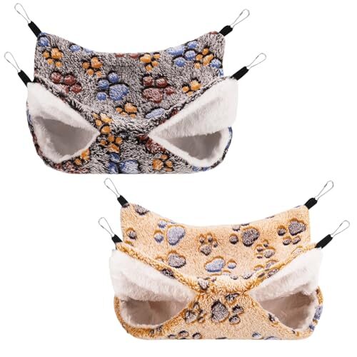 Partideal Hanging Pet Cage Hammock for Small Animals