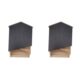 Double Chamber Bat House 2 Pack For Garden Wildlife