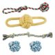 Tabanzhe Heavy Duty Dog Rope Toy Set