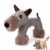 CavspkArt Linen Dog Chew Toy with Squeaker