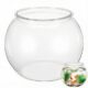 Alipis Plastic Goldfish Bowl For Desktop