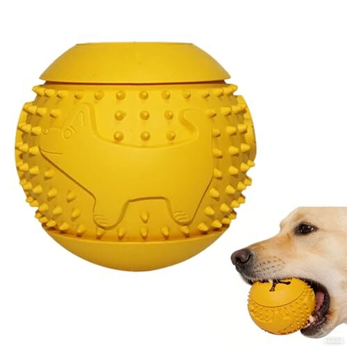 Treat Dispensing Dog Ball for Large Breeds