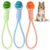 Heavy Duty Dog Rope Toy With Three Colour Balls