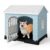 Gymax Outdoor Dog House for Small Dogs